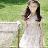 ชุดเดรสสาวน้อย มีโบว์น่ารัก พร้อมผ้าคาดเอว กระโปรงระบาย