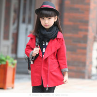 เสื้อแจ็กเก็ตเด็กโต สีแดง